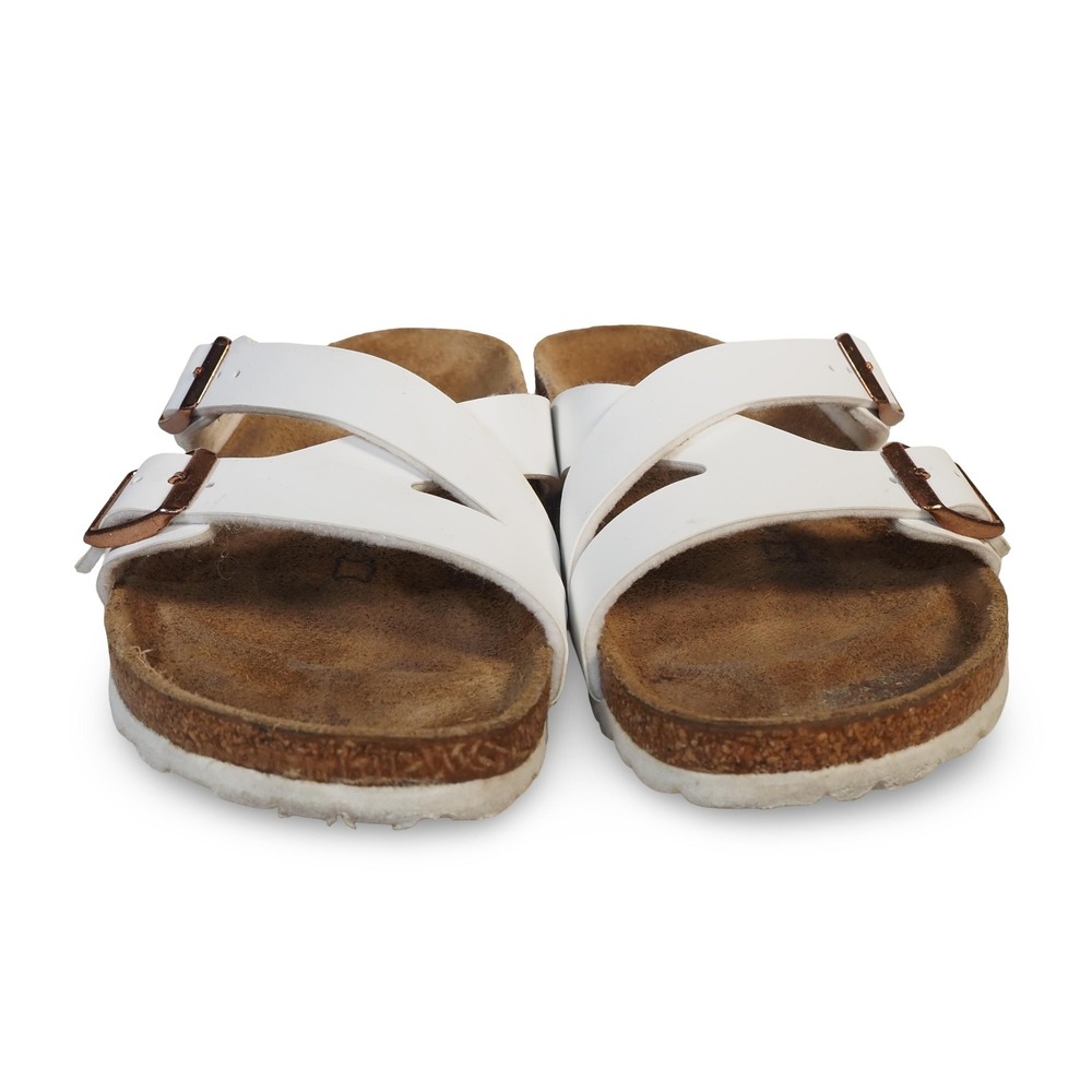 Birkenstock Yao Balance White Birko-Flor Sandals Womens 8 39 Medium Width - Picture 3 of 11